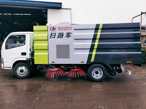 东风福瑞卡8方扫路车 城市清洁的得力助手